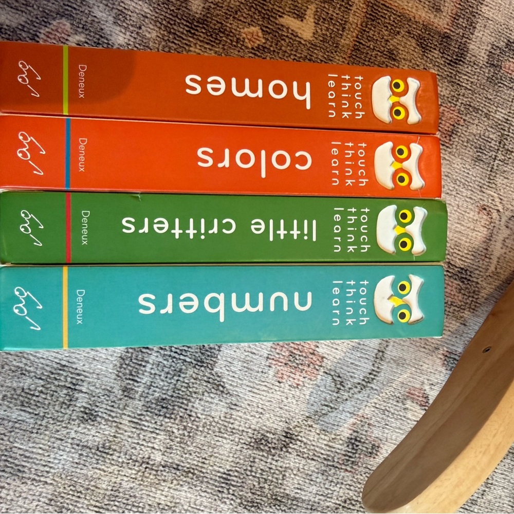 TouchThinkLearn Baby Children's Book Set